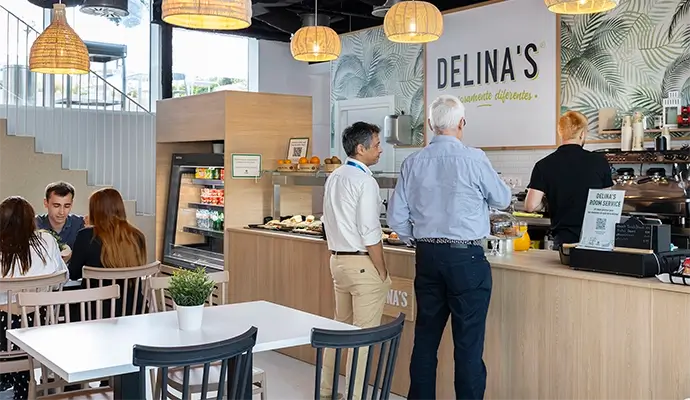 Blue Building Barcelona | Coffee